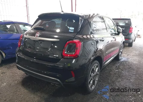 2021 Fiat 500X Sport Awd from USA, damaged, VIN ZFBNF3C13MP903463